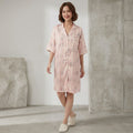 Blush Pink Giraffe Print Night Shirt