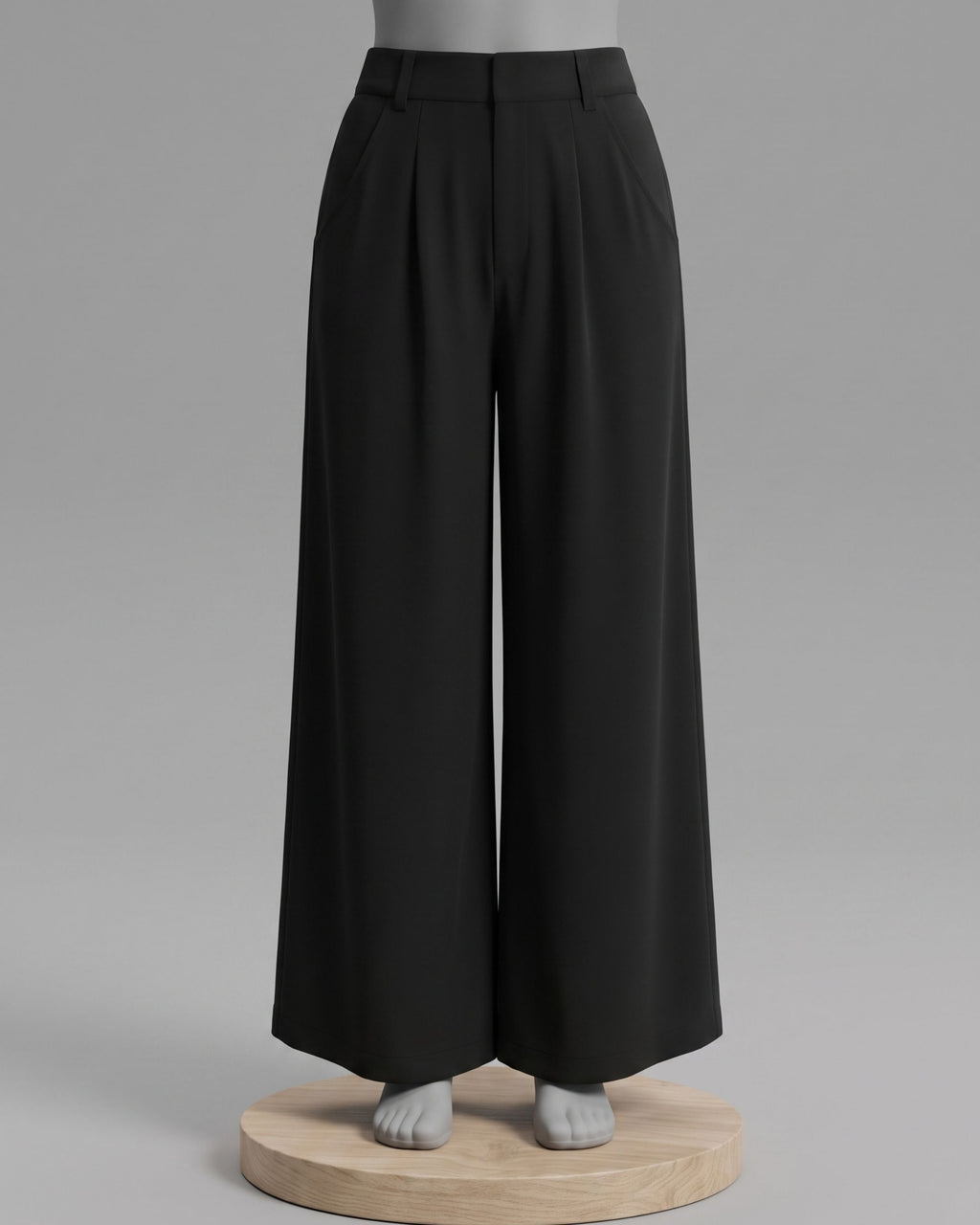 Women's High-Waisted Wide Leg Trousers