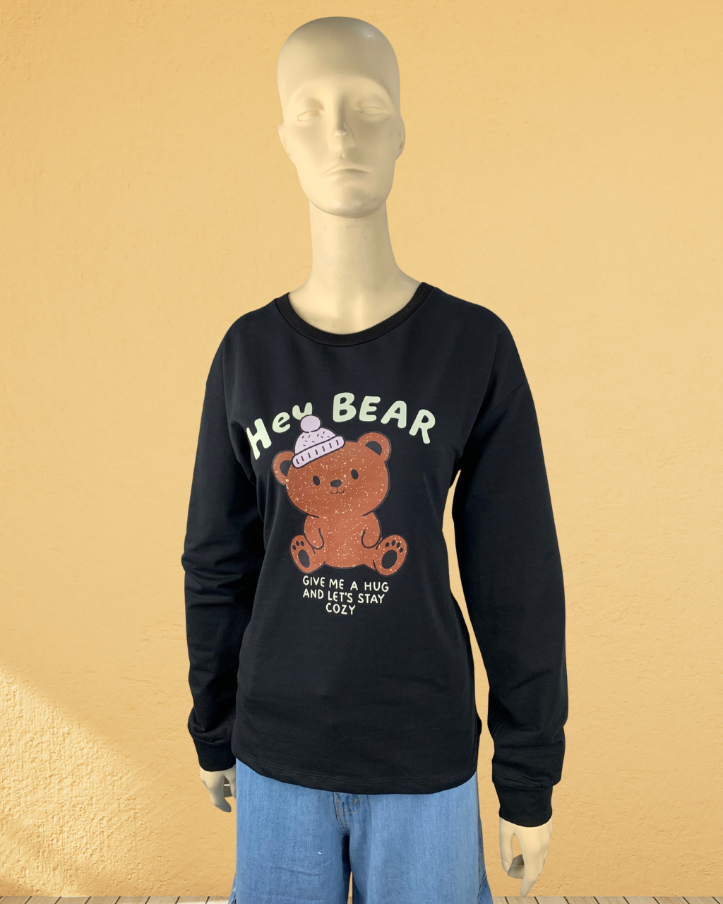 Bear Printed Full Sleeves Shirt