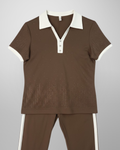 Contrast Collar Tracksuit