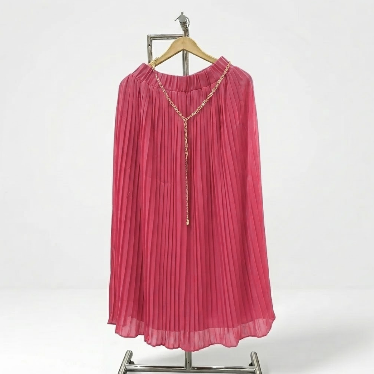 Georgette Plain Skirt