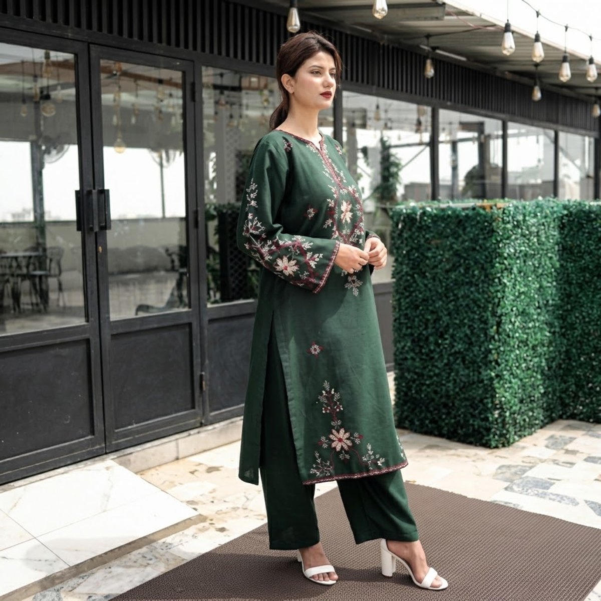 Rustic Blossom Drapes (BZ-47)