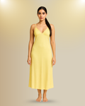 Yellow Long Nightie