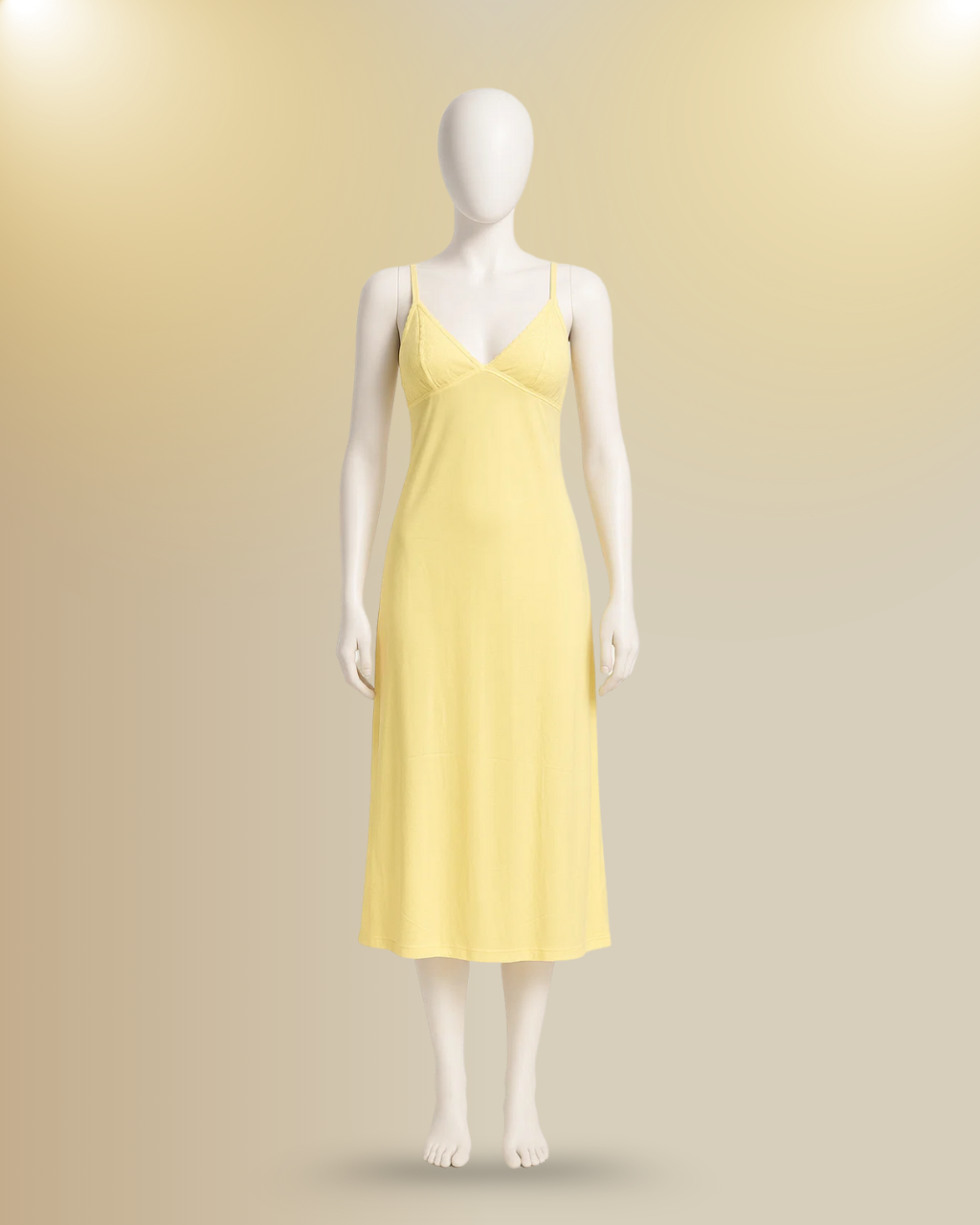 Yellow Long Nightie