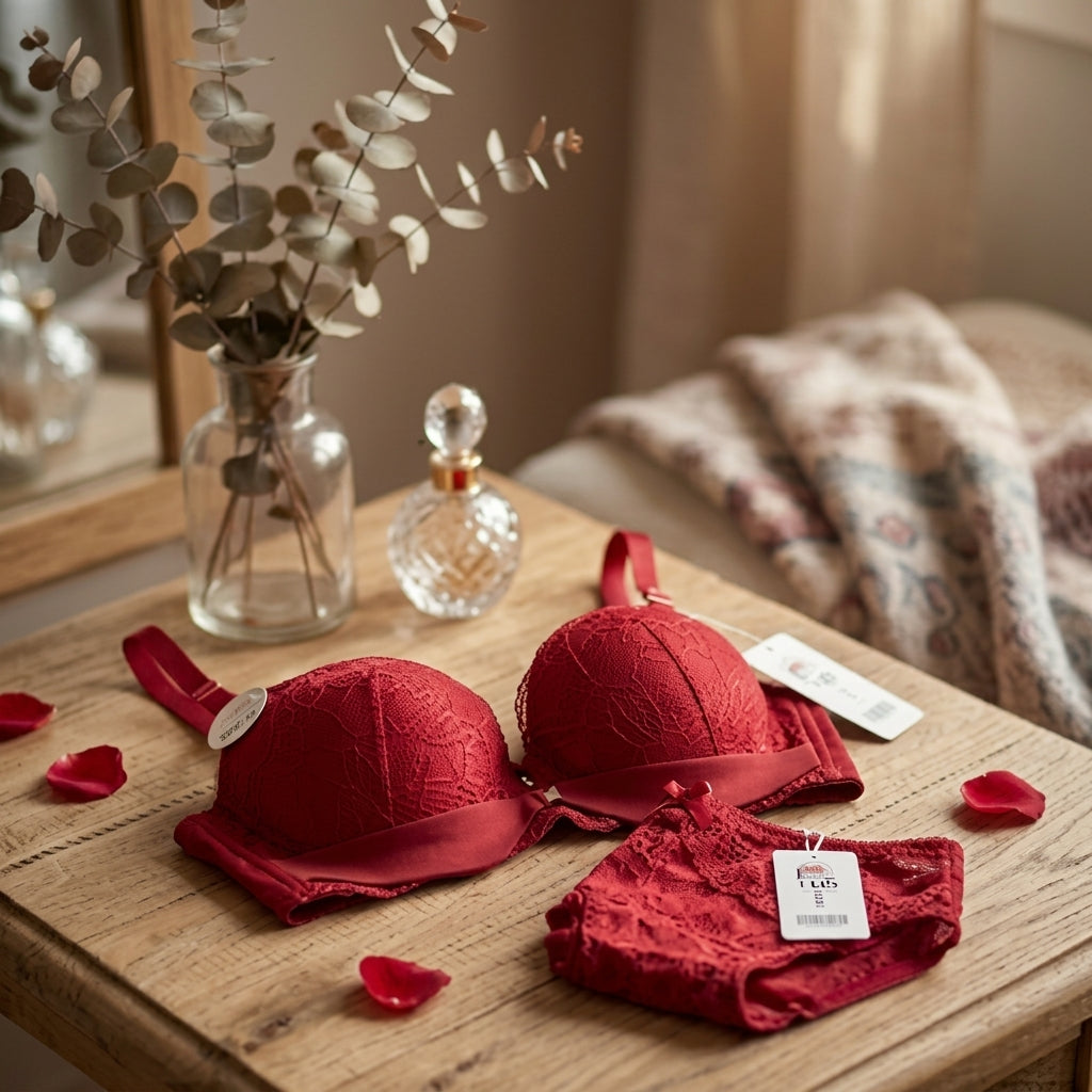 Noir Rose Set Bra (DXB1319)