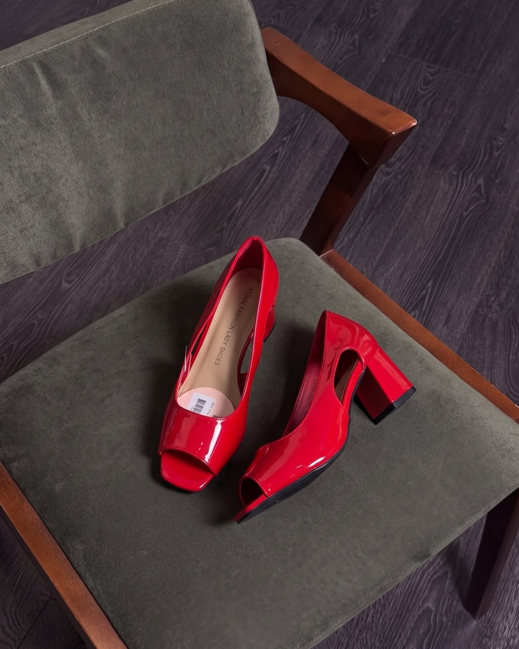 Modern Glam Side-Cutout Heels (CS-01)