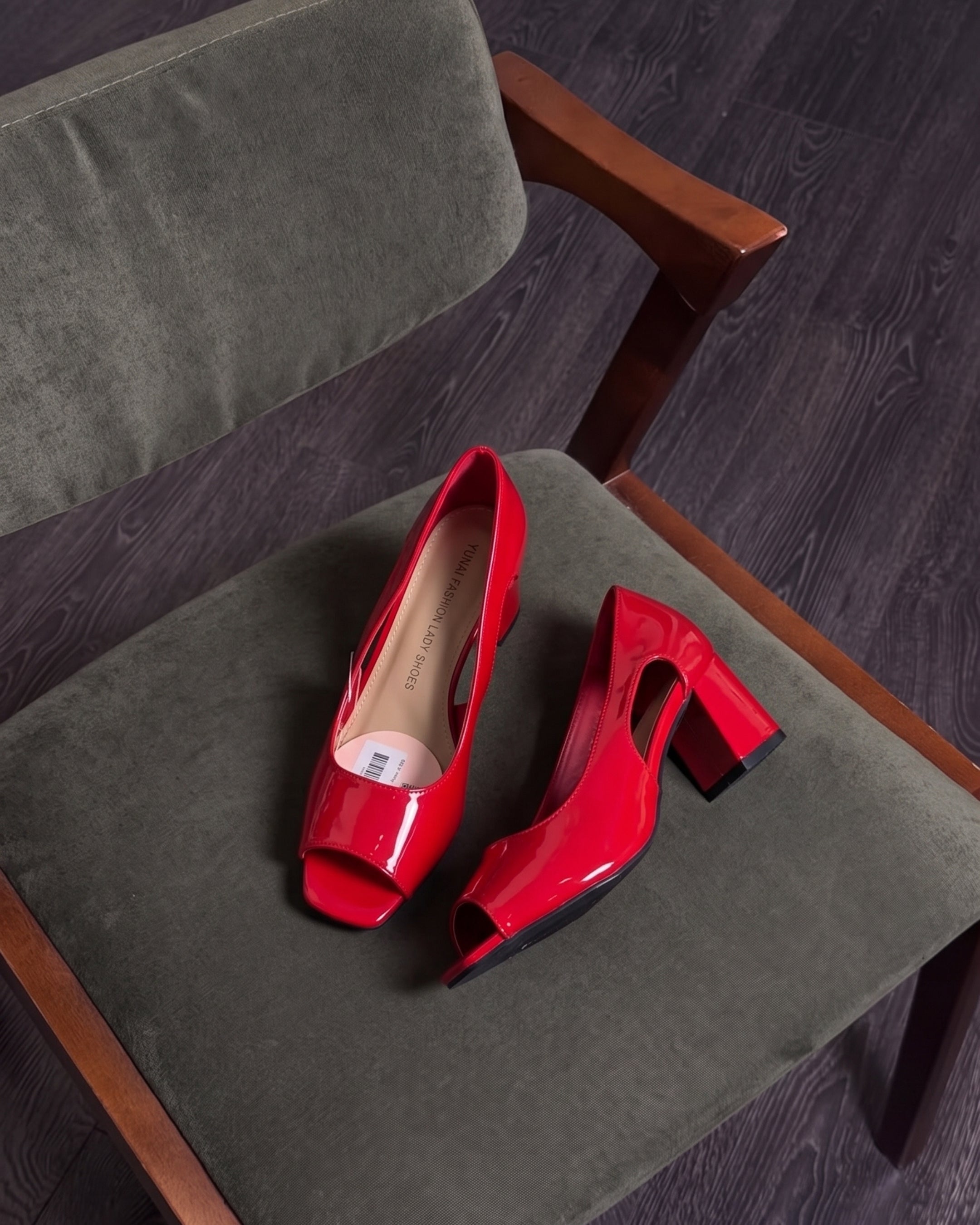 Modern Glam Side-Cutout Heels (CS-01)