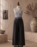 Wide Leg Pleated Trouser (TS-519)