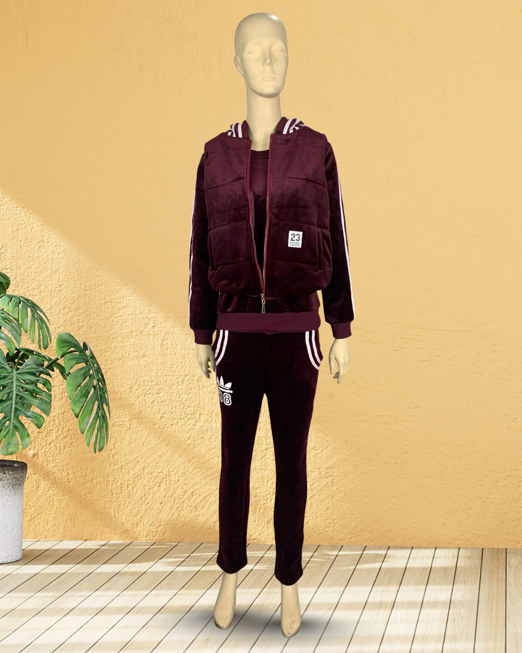 Velvet Tracksuit 3-Piece