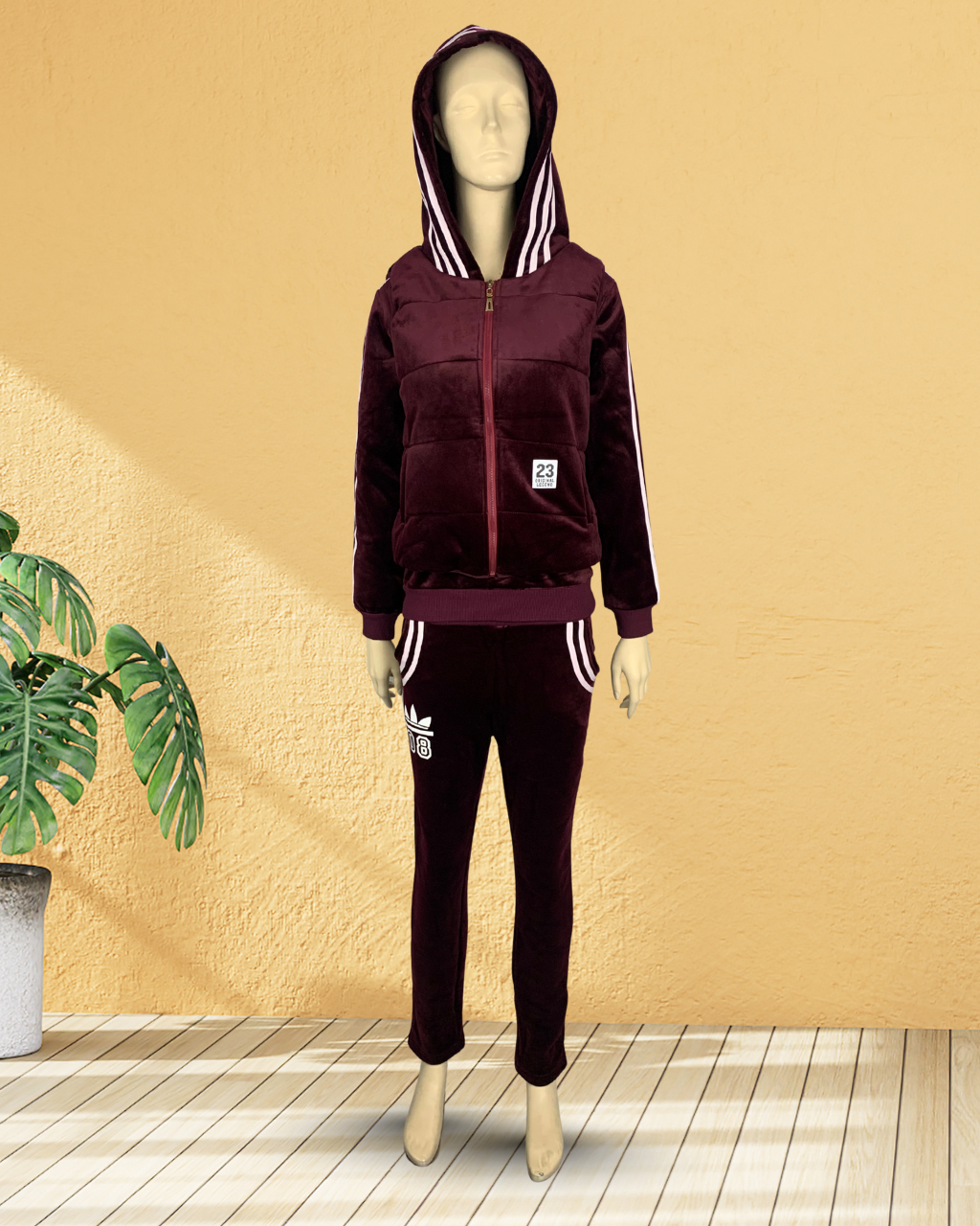 Velvet Tracksuit 3-Piece