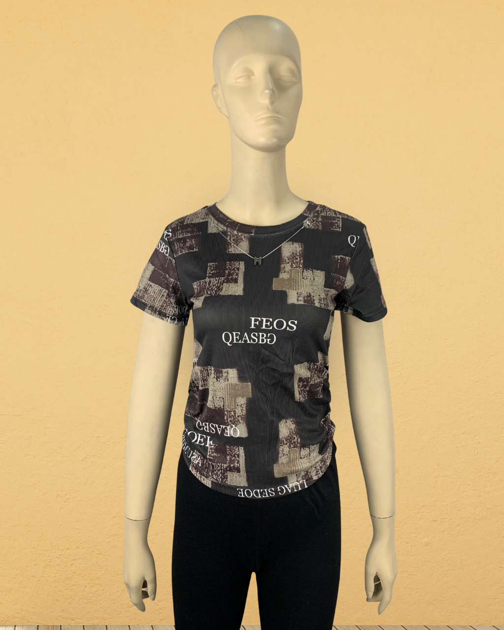 Casual Wear Printed T-shirt (AB-2004)