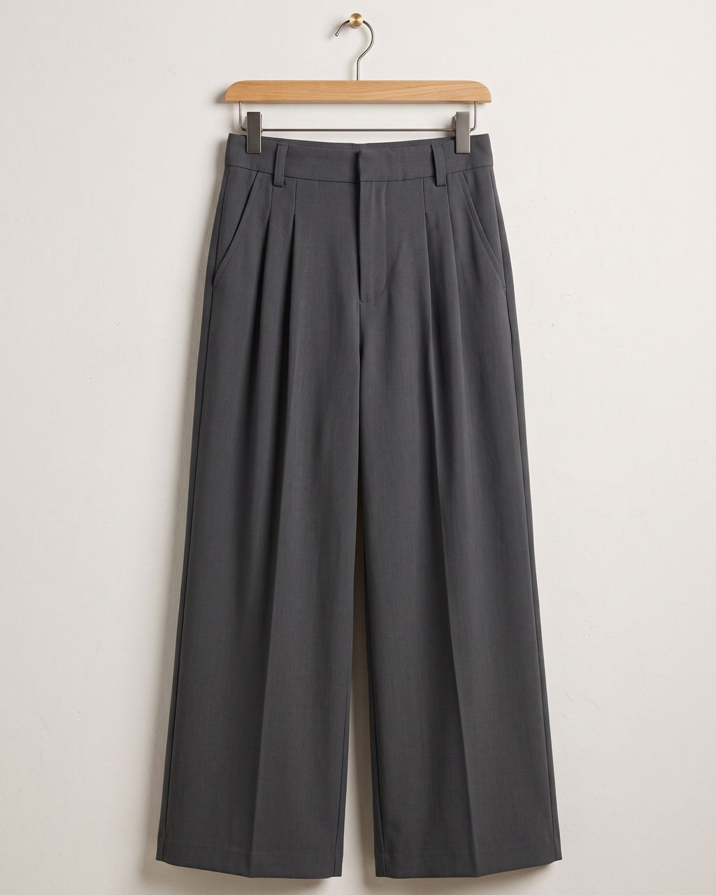 Women's High-Waisted Wide Leg Trousers