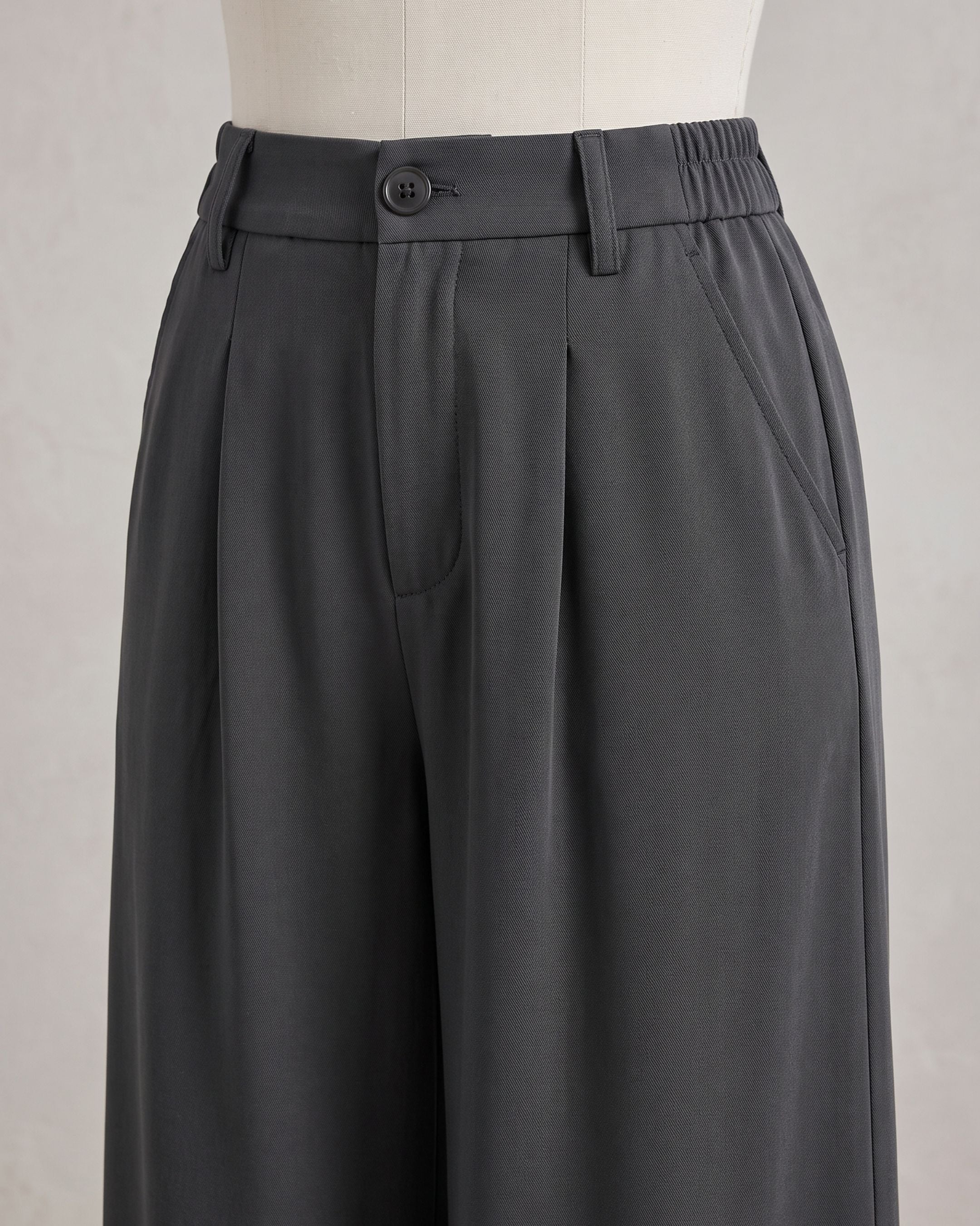 Women's High-Waisted Wide Leg Trousers