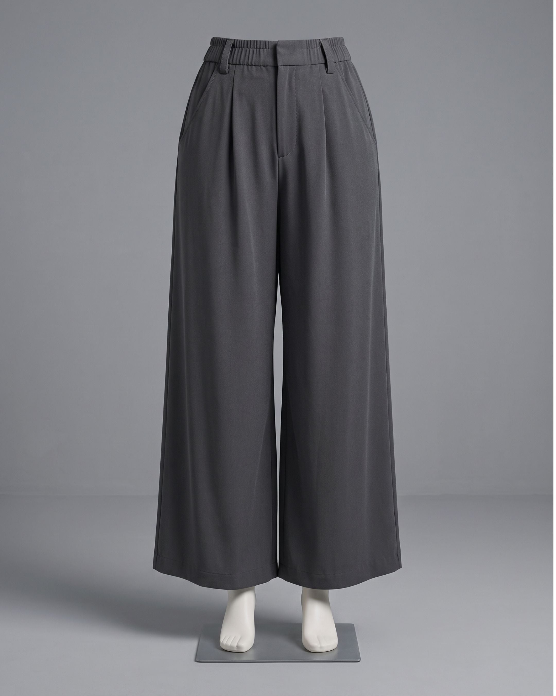 Women's High-Waisted Wide Leg Trousers