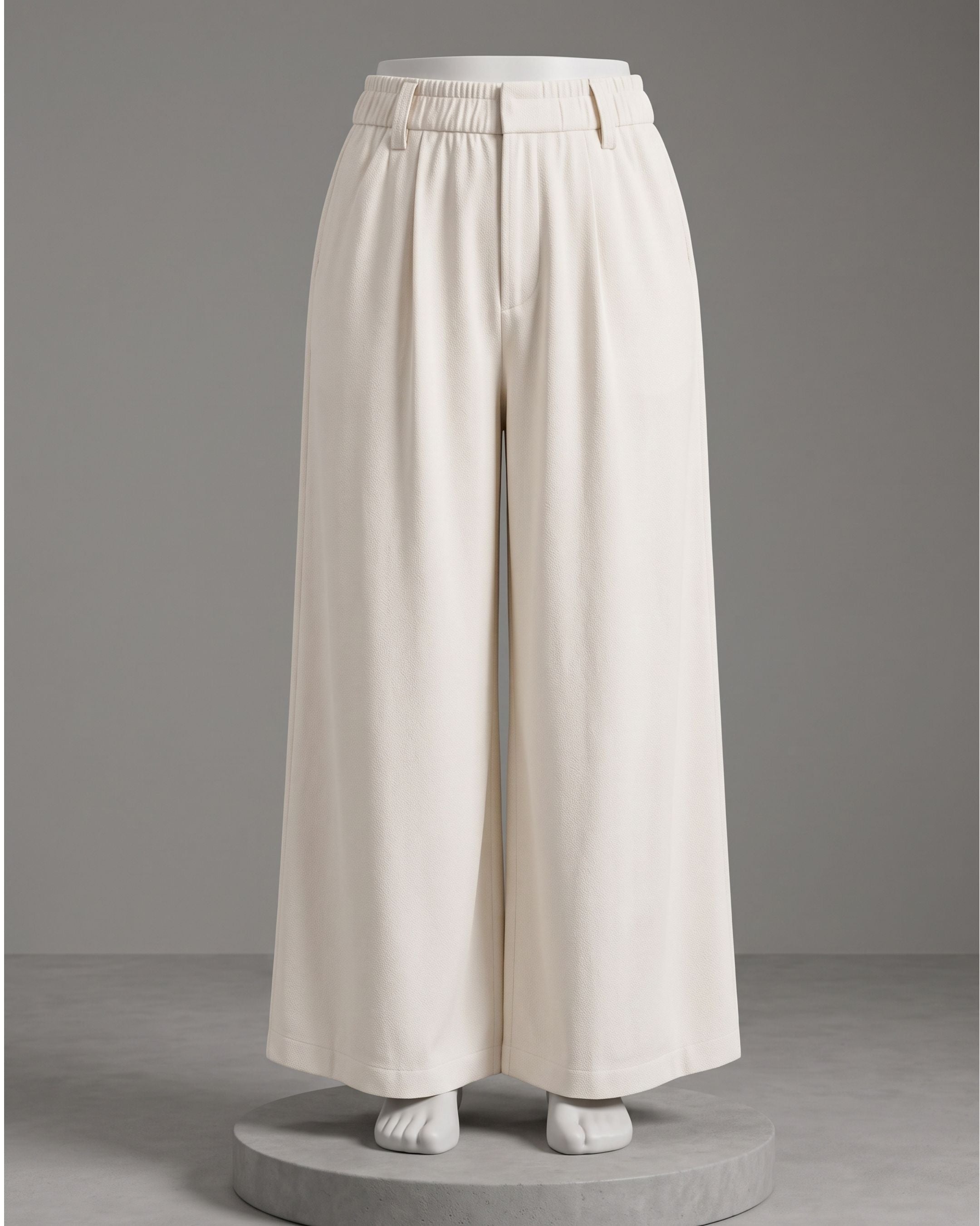 Women's High-Waisted Wide Leg Trousers