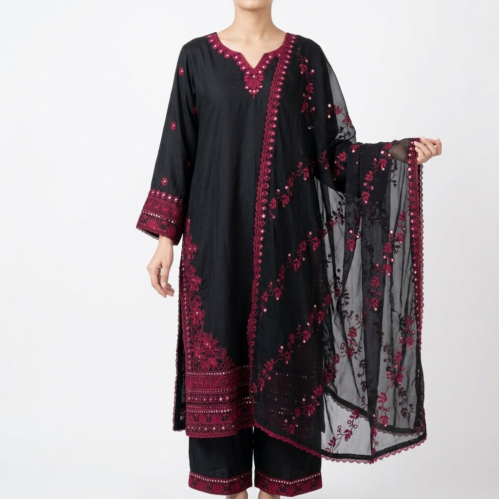 Midnight Threadwork Set (AH-21)