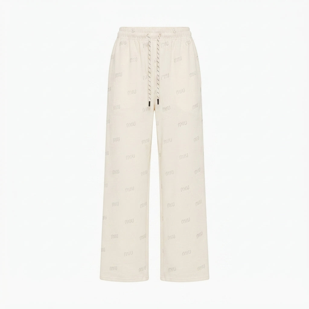 Logo Pattern Lounge Trousers (TS-493)
