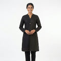 Mandarin Collar Long-Sleeve Tunic (Top-2)