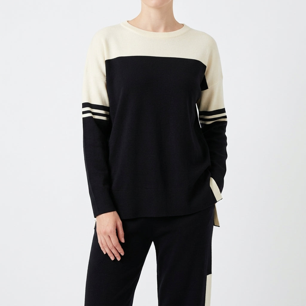 Linear Stripe Pullover (VG-2116)