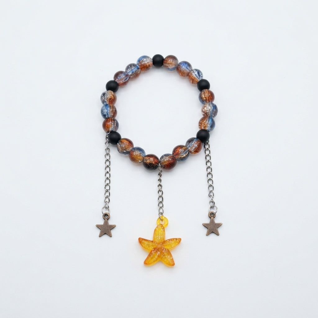 Galactic Key & Star Charm (012)