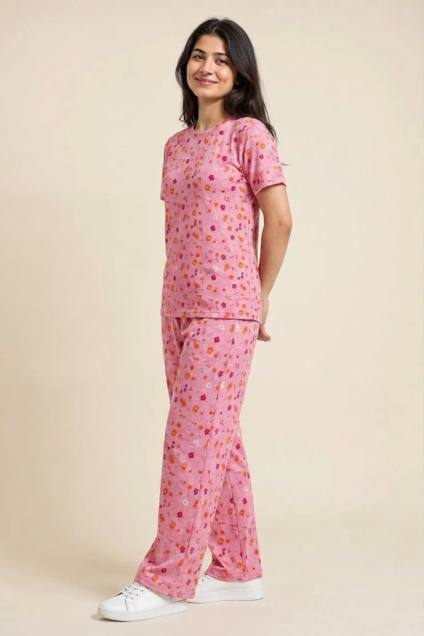 Pink Bow Nightsuit