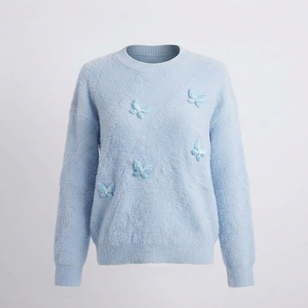 Enchanted Butterfly Knit Top (VG-2229)