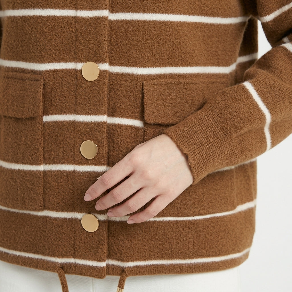 Linear Buttoned Layer (VG-2077)