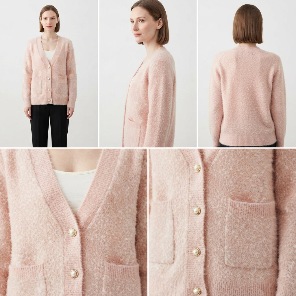 Serene Pearl Button (652)