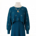 Glamorous Ribbon Motif Dress Set (VG1712)