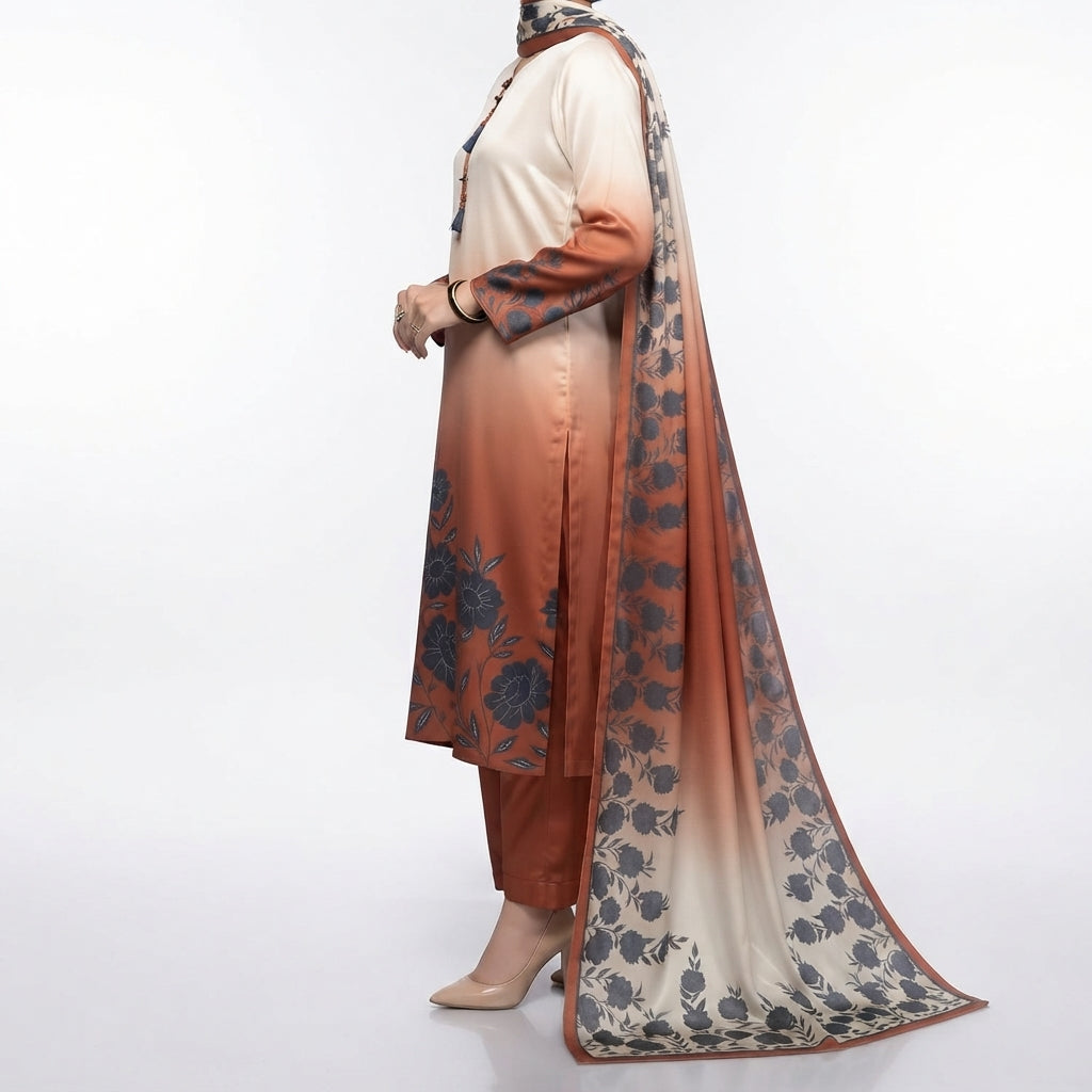 Terracotta Silk Horizon (RH-007)