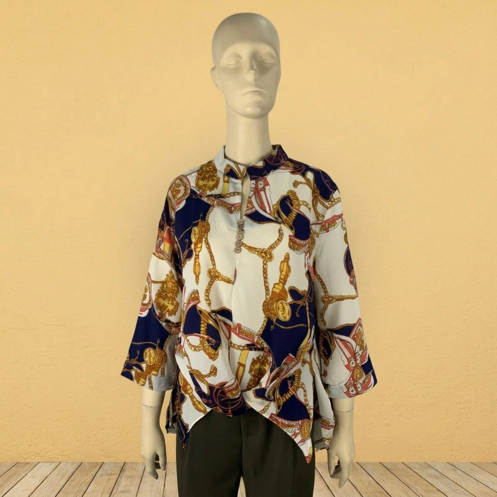 Collar Printed Shirt