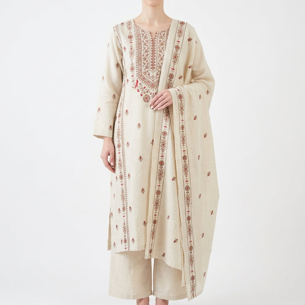 Botanical Khaddar Ensemble (BM-74)