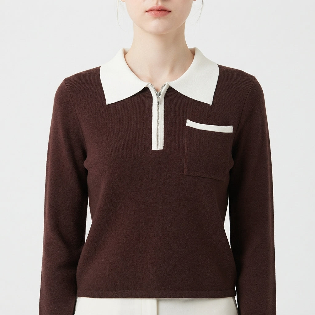 Serene Zip Pullover (S-164)