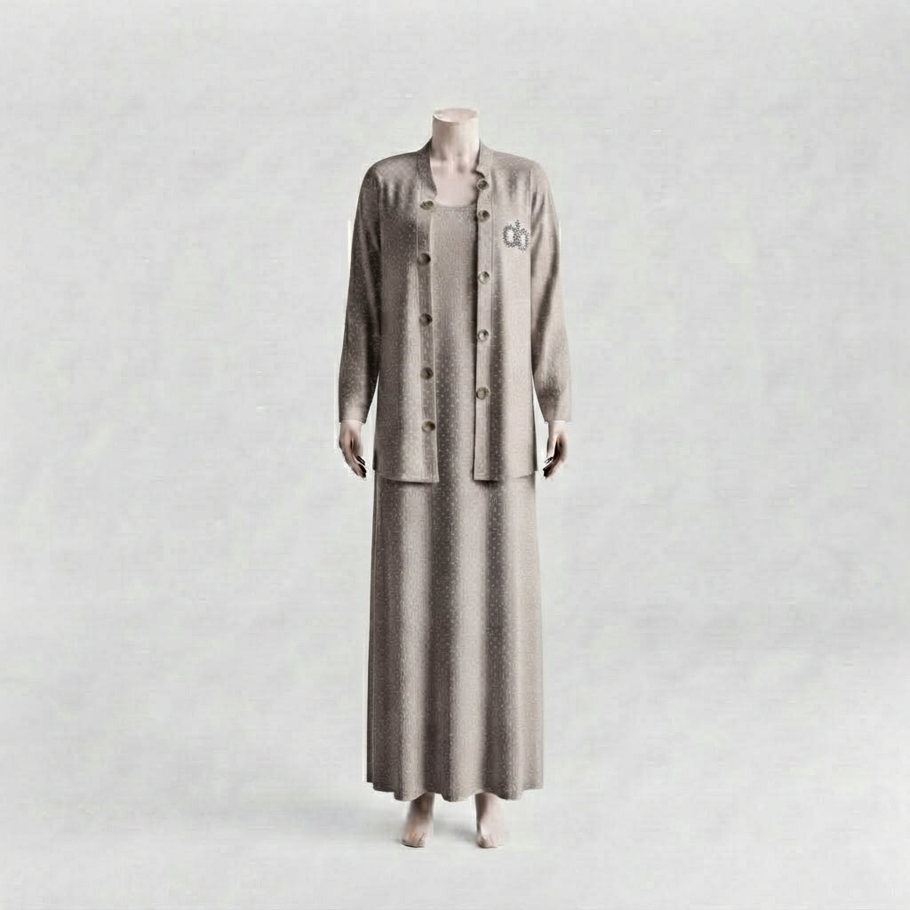 Polka Dot Maxi Set (2050)