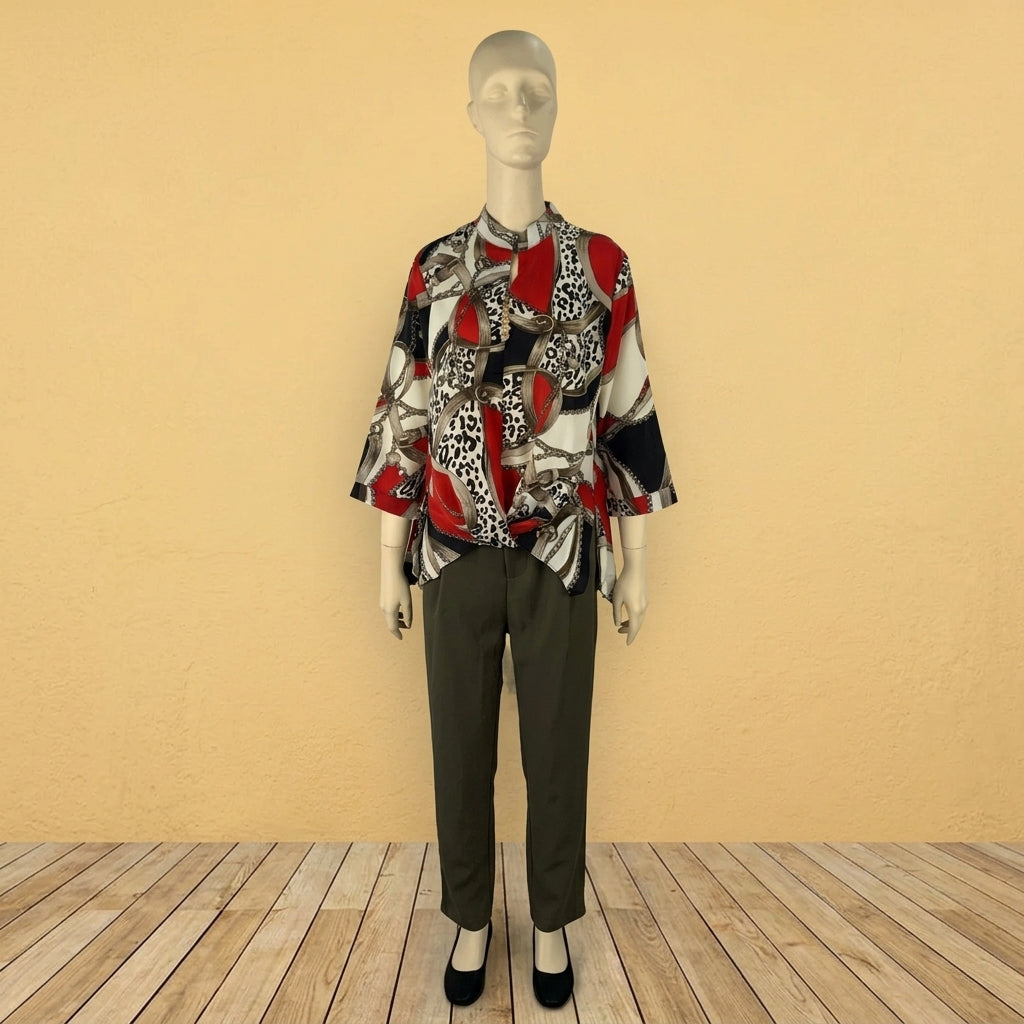 Collar Printed Shirt