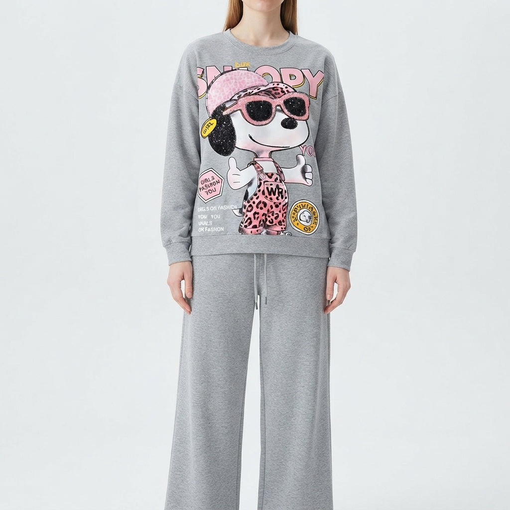 Funky Sweatshirt Ensemble (7168-1)