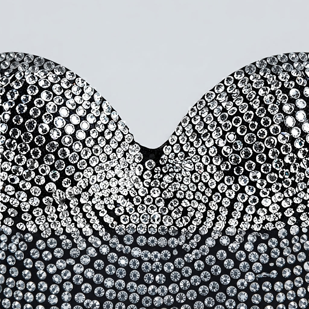 Glamorous Rhinestone Party Bralette (25600)