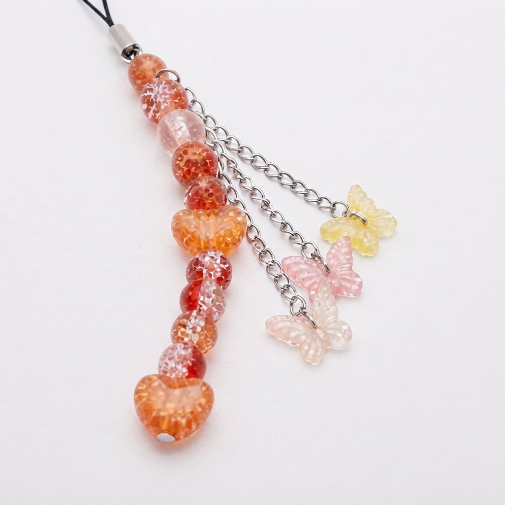 Butterfly Sunset Charm