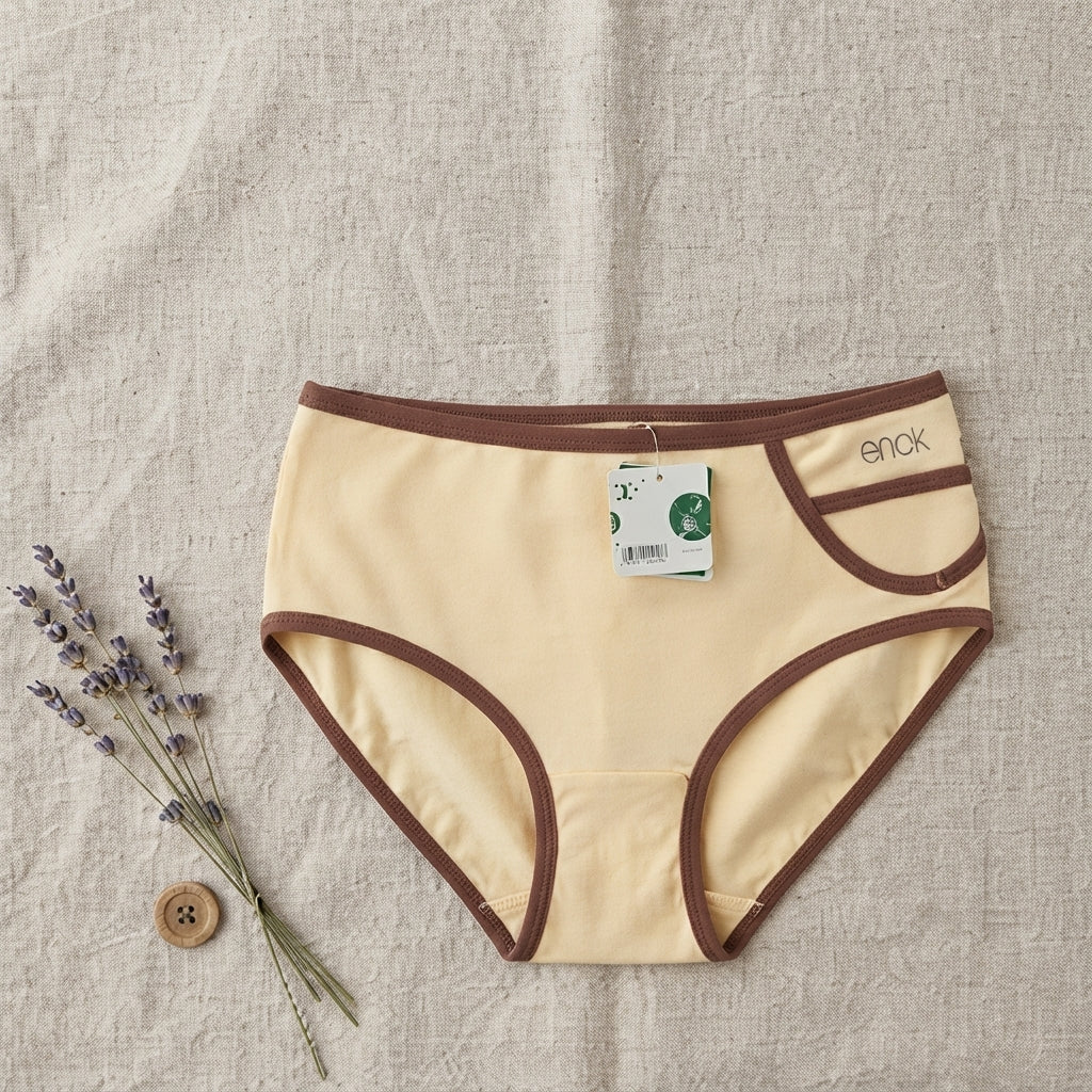 Dual-Tone Accent Panties (1507)