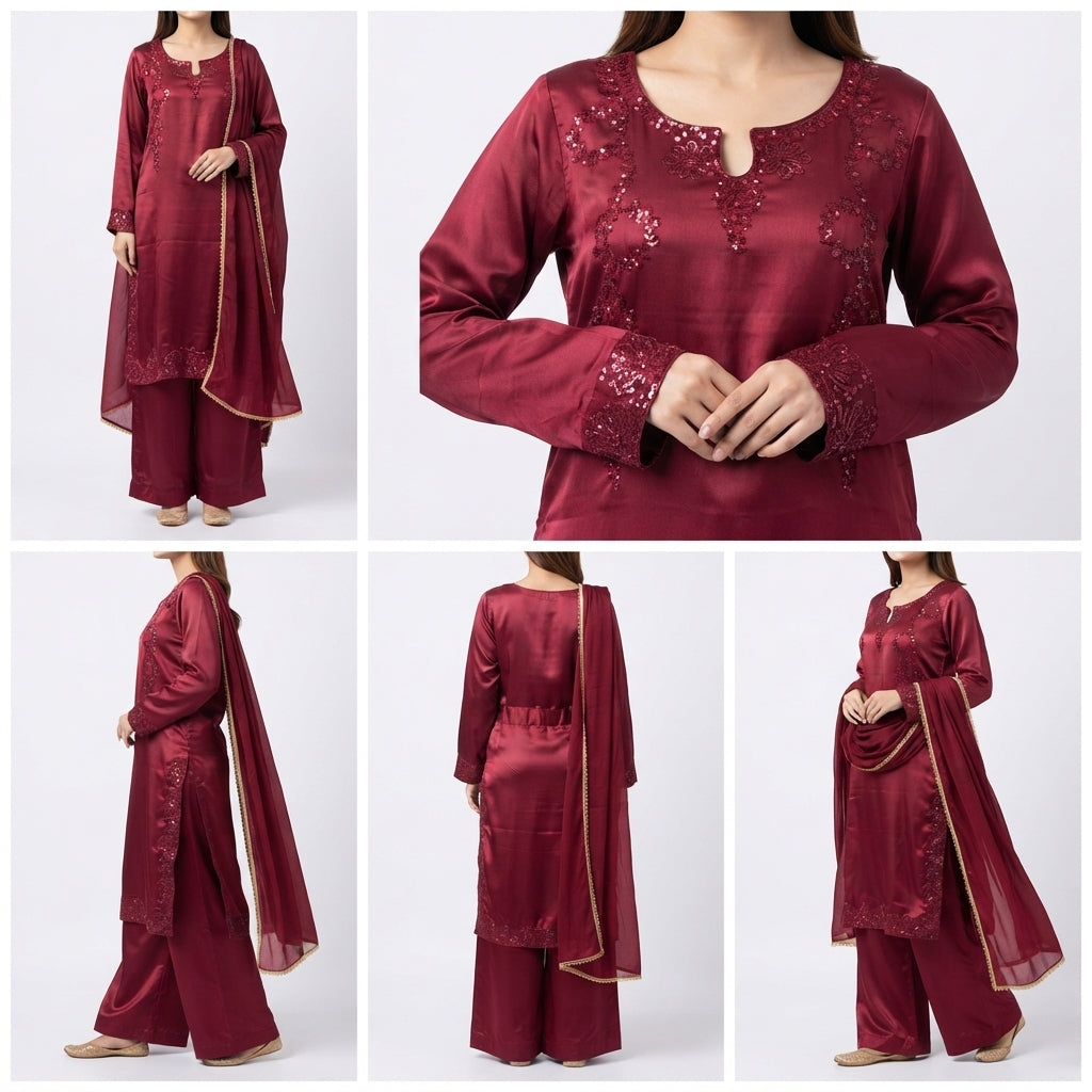 Opulent Silk Ensemble (BZ-95)