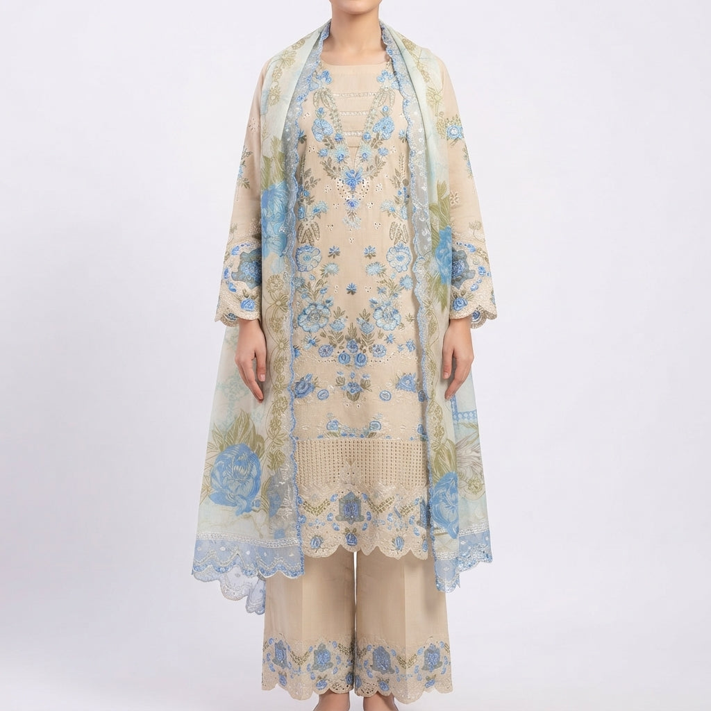 Celestial Scalloped Ensemble (1267)