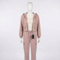 Hooded Zip-Up Track Suit (66191)