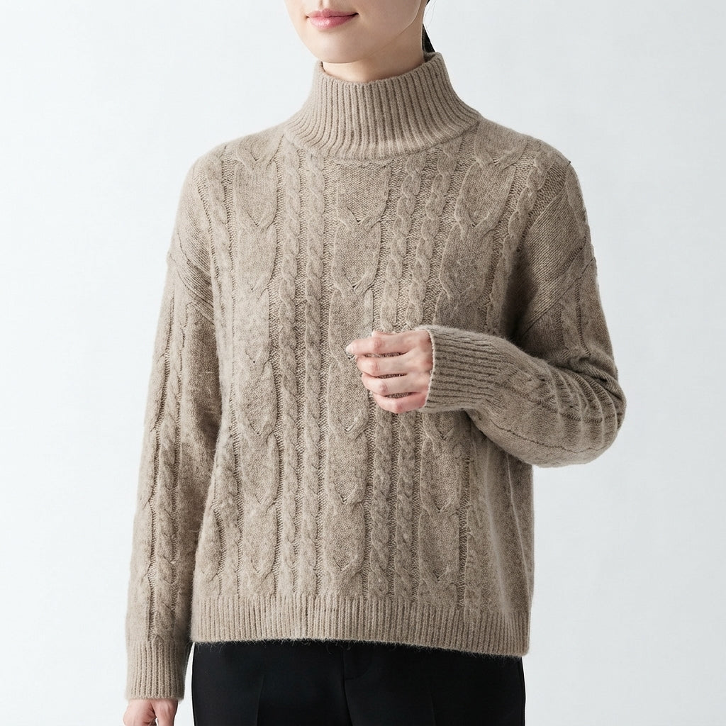 Elegance Cable Pullover (S-170)
