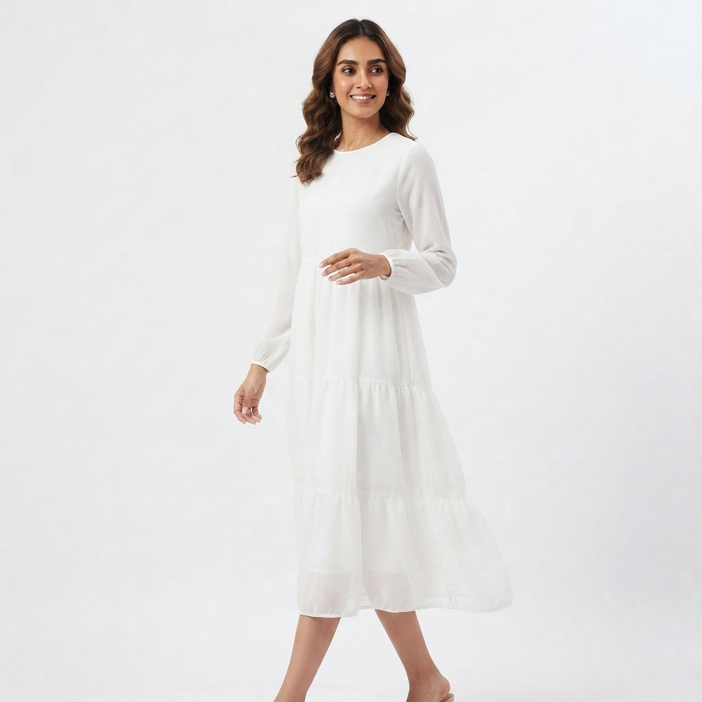 Soft Tiered Frock