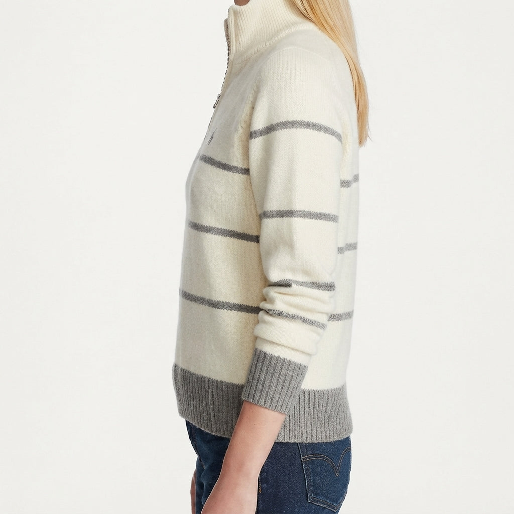 Serene Mock Zip (6001)