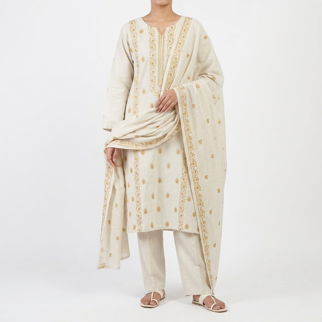 Textured Thread Khaddar (BM-42)
