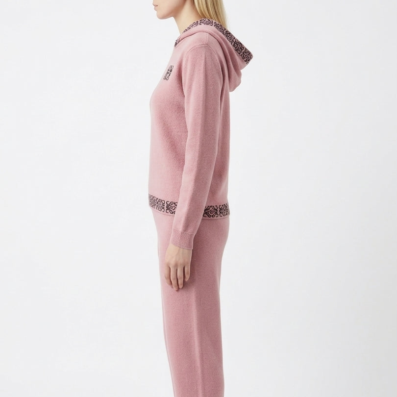 Hooded Monogram Knit (VG-2128)