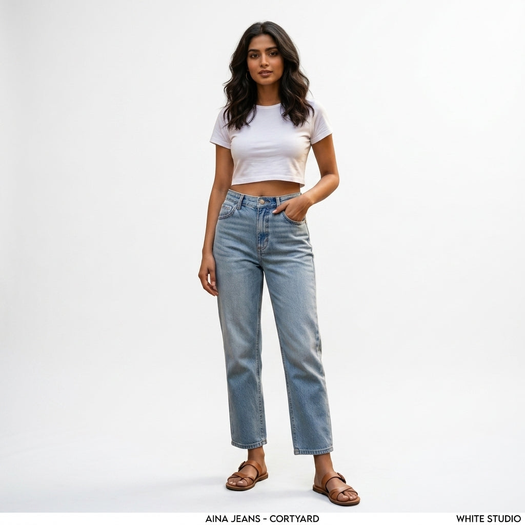 Vintage Straight Fit Jeans