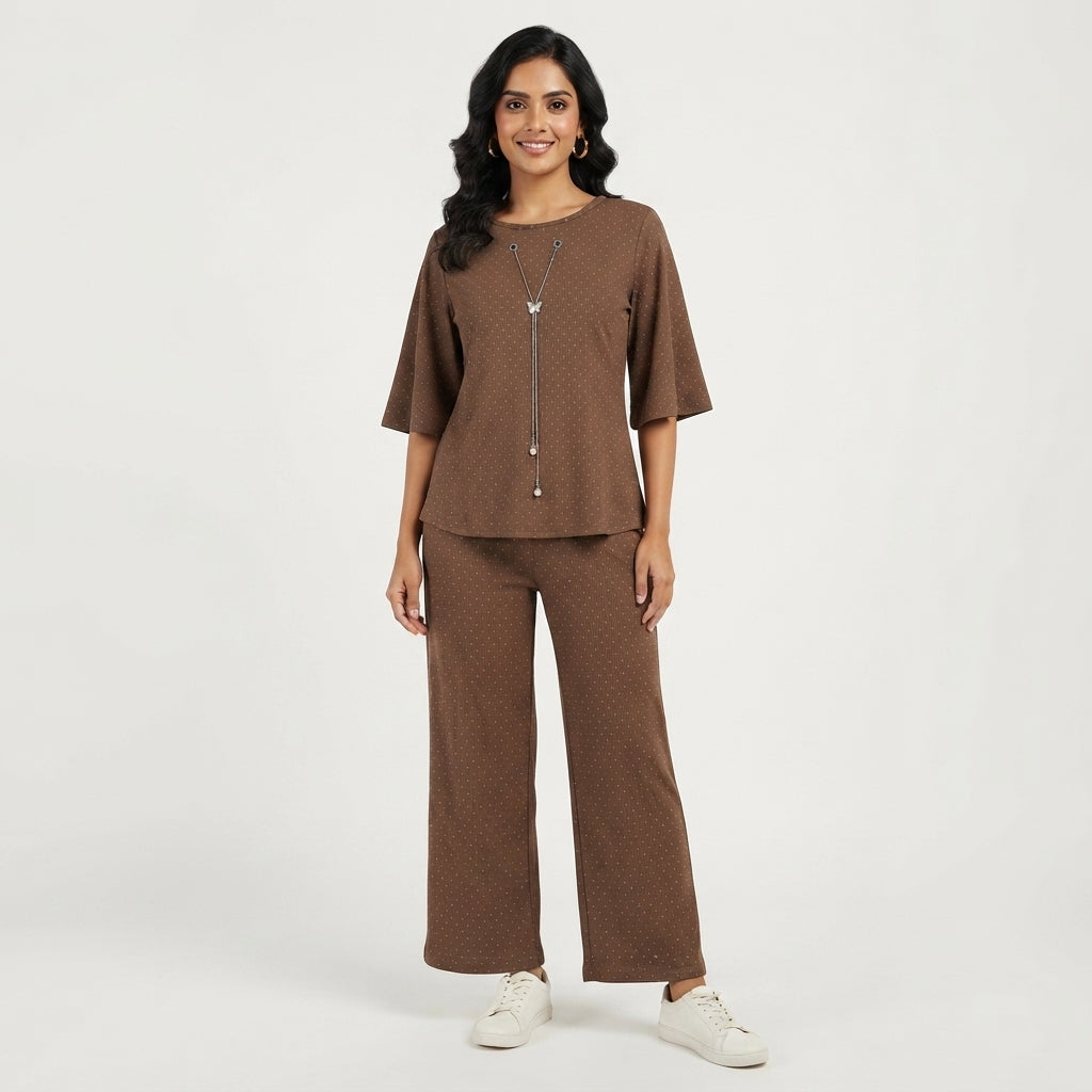 Classic Flare Knit Outfit (5058)