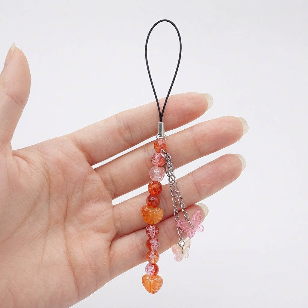 Butterfly Sunset Charm